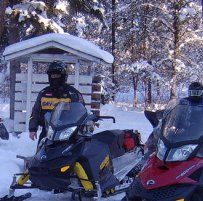 Snowmobiling in Saskatchewan