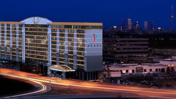 Picture of the Plaza International Hotel in Toronto, ON. 