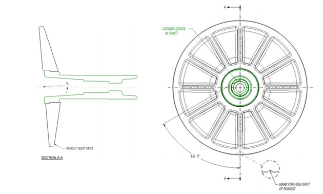 Damping clutch technology graphic. 