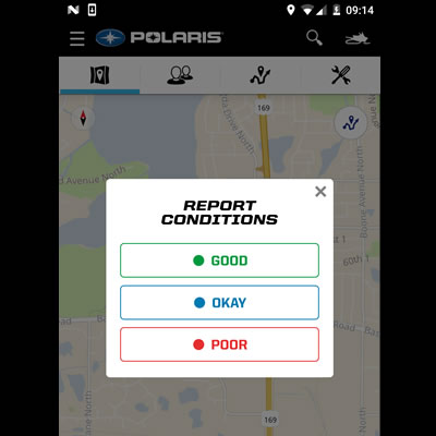 Polaris Ride Command app. 
