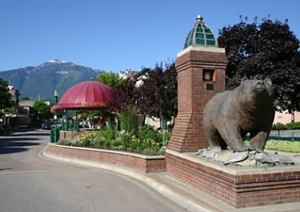 Photo of down town Revelstoke