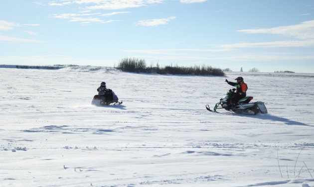 Everyone can have a great time sledding around Saskatoon.