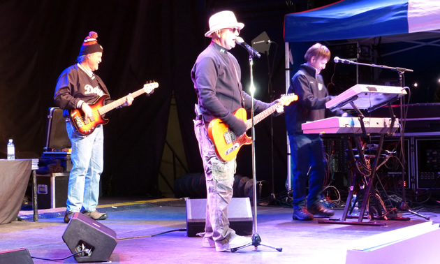 Sawyer Brown playing in West Yellowstone, Montana. 