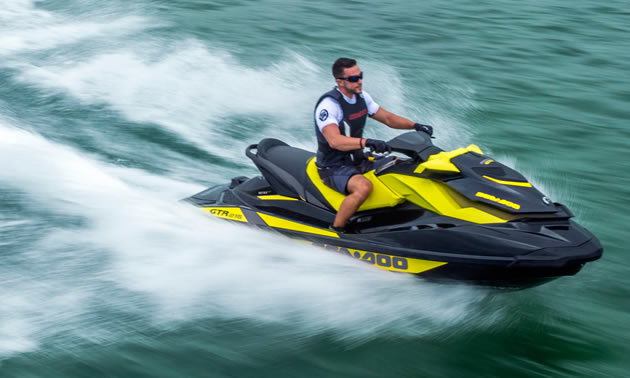 Picture of a Sea-Doo. 