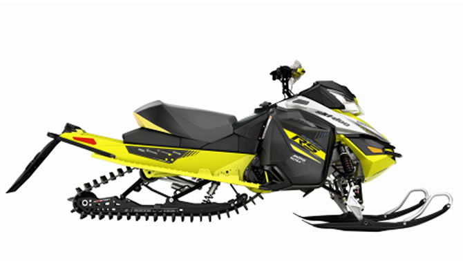 Picture of the 2016 MXZx 600RS snowmobile. 