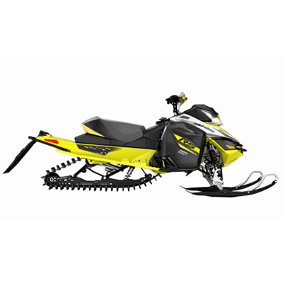 Picture of the 2016 MXZx 600RS snowmobile. 