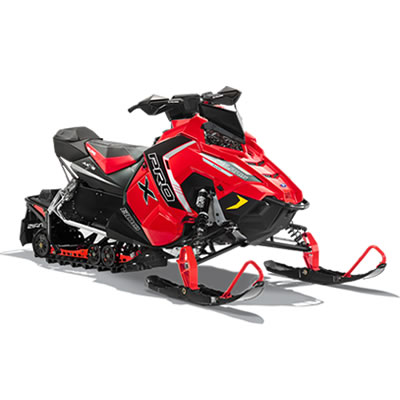 Picture of Polaris snowmobile.