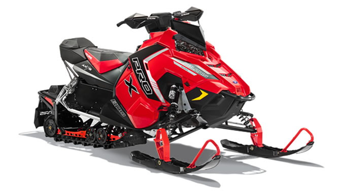 Picture of Polaris snowmobile.