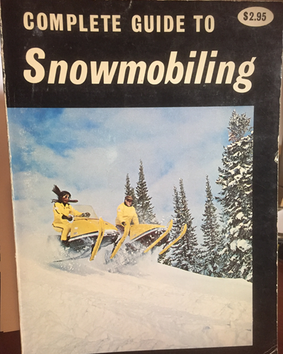 Old snowmobile book. 