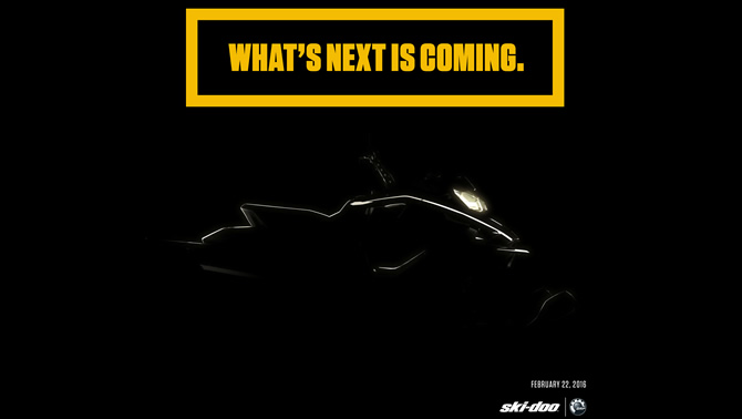 Teaser ad campaign for Ski-Doo's 2017 lineup. 