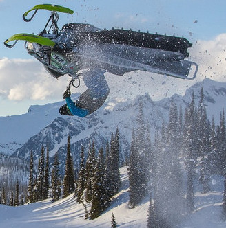 Top Secret Shop's Brandon Micku whipping it on a fine bluebird day