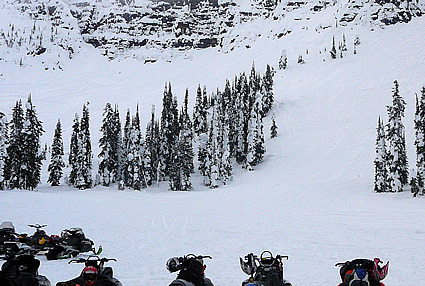People sledding