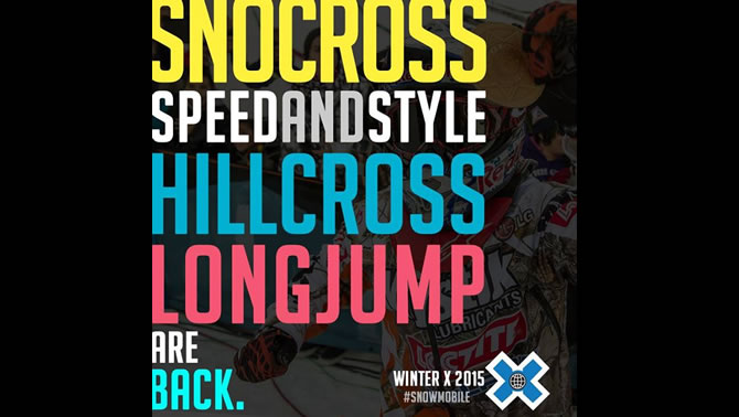 Graphic of events at The X Games: Aspen in Aspen, CO. 